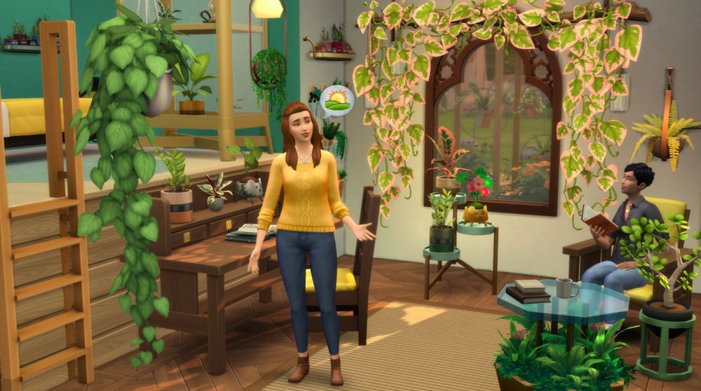 the sims 4 interni floreali kit